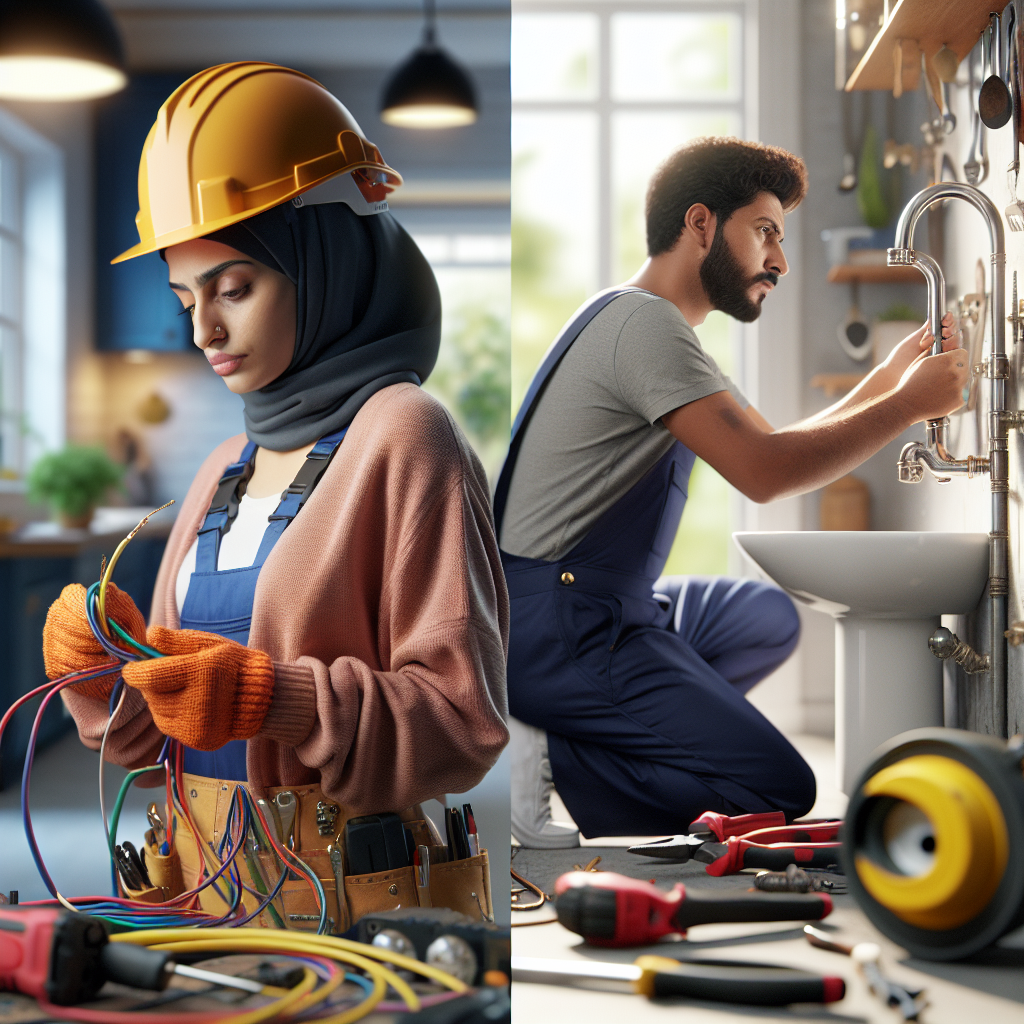 Electrician or Plumber – What’s the Right Career for You?