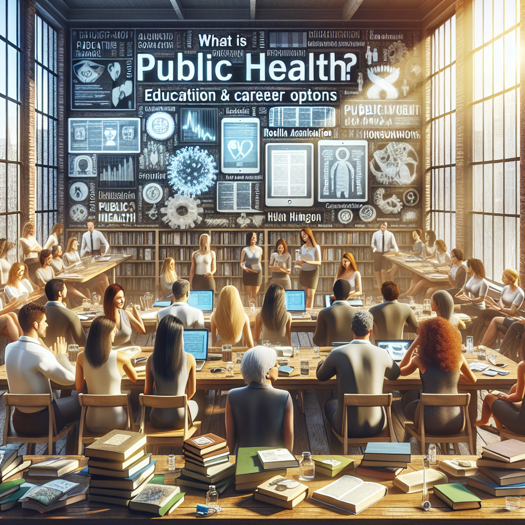 What Is Public Health? Education and Career Options