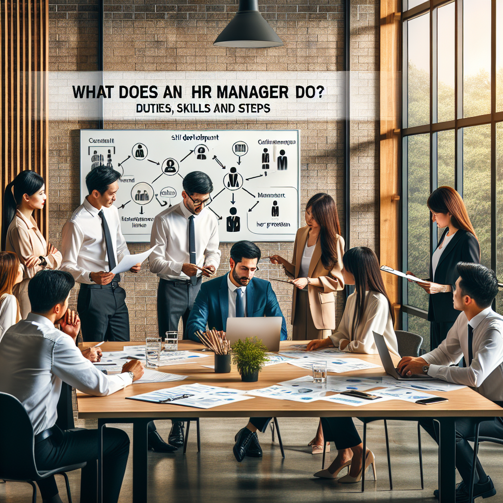 What Does an HR Manager Do? Duties, Skills and Steps