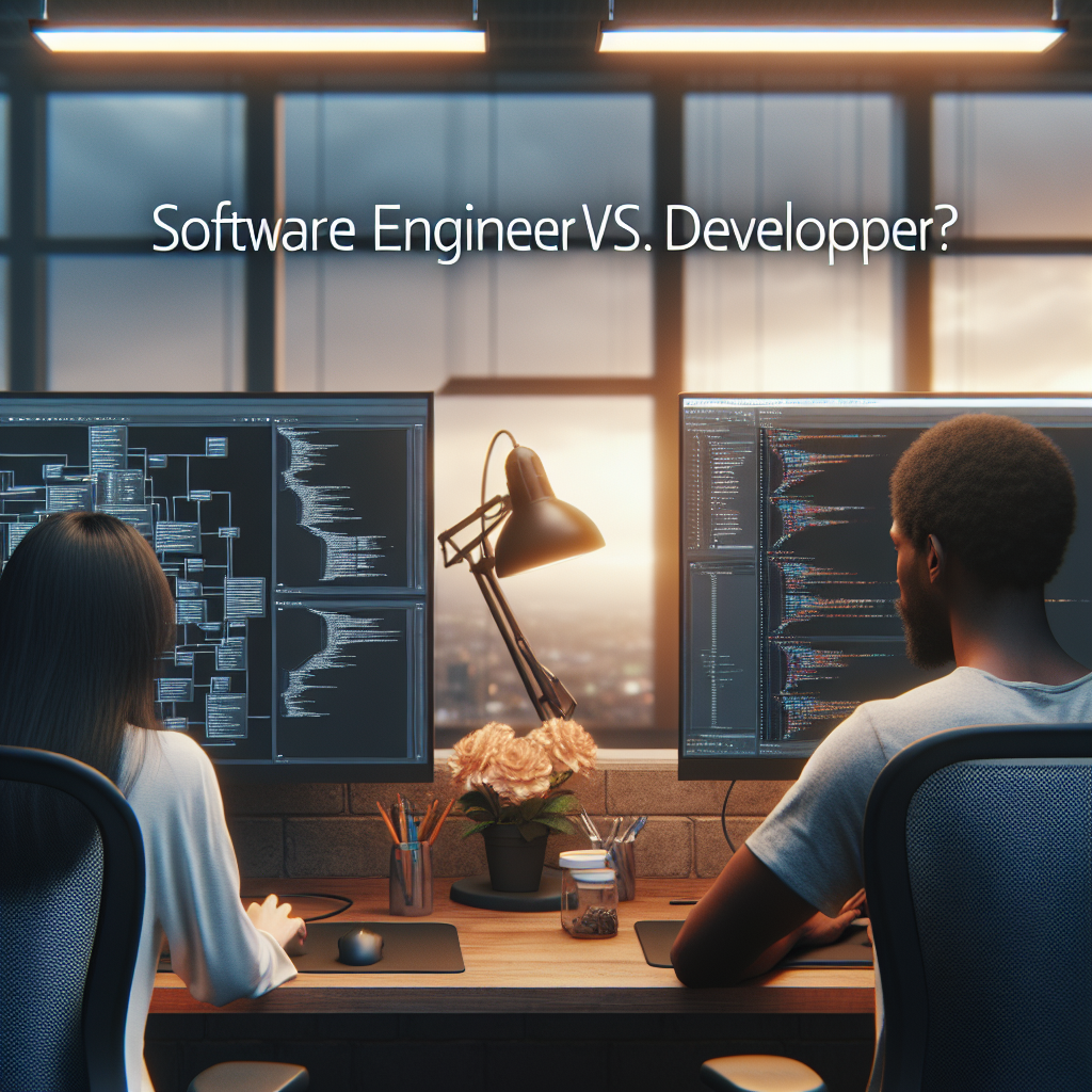 Software Engineer vs. Developer – What’s the Difference?