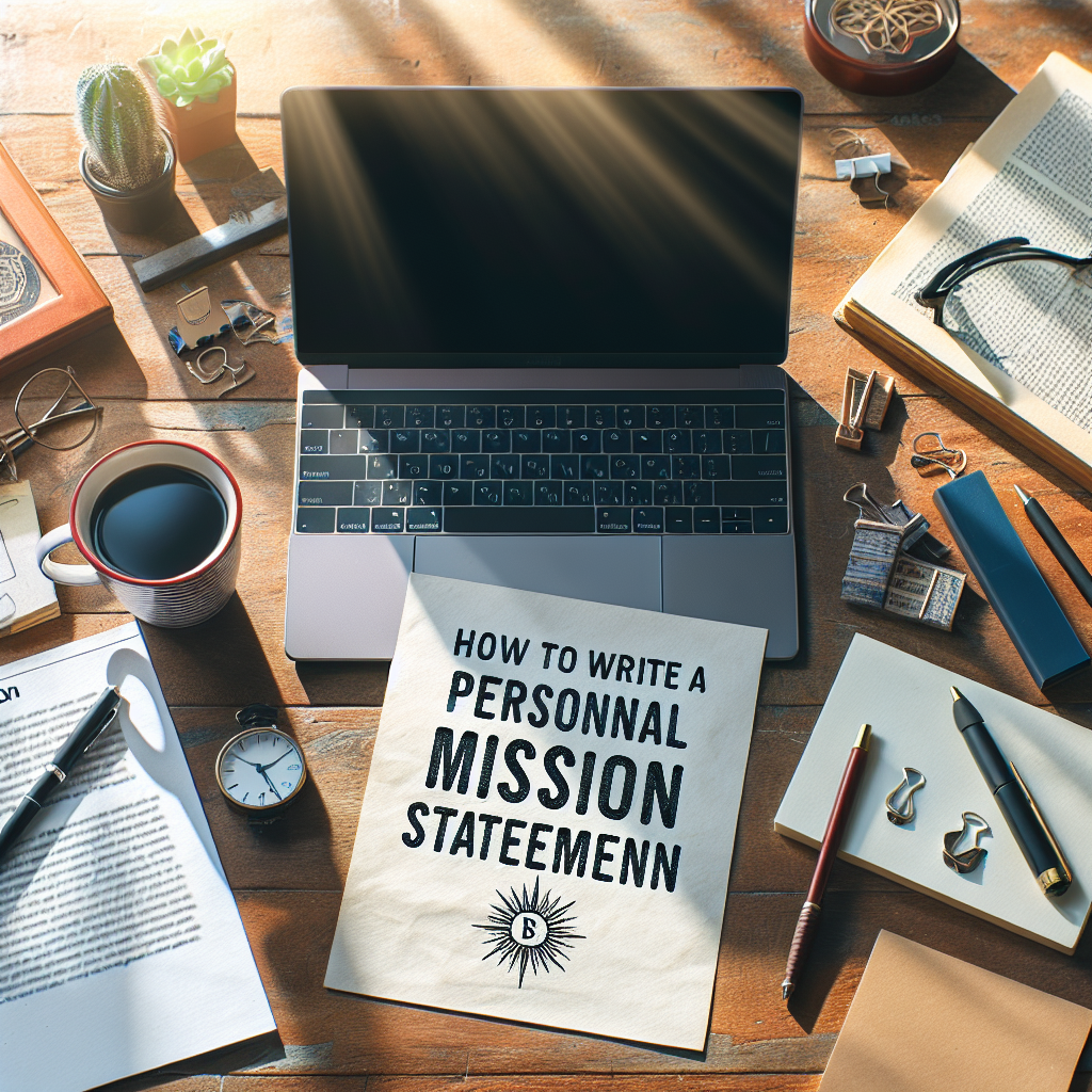 How to Write a Compelling Personal Mission Statement