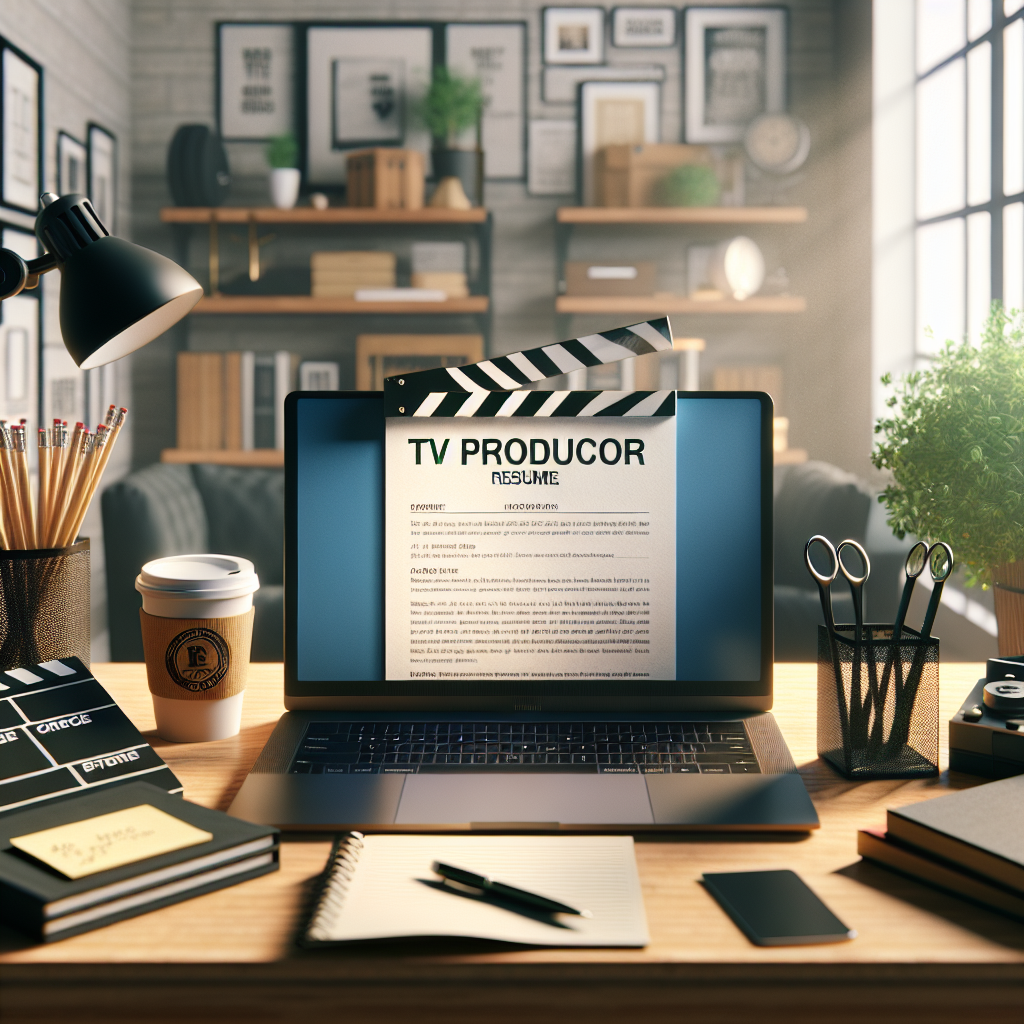 How To Write a TV Producer Resume (+ Template)