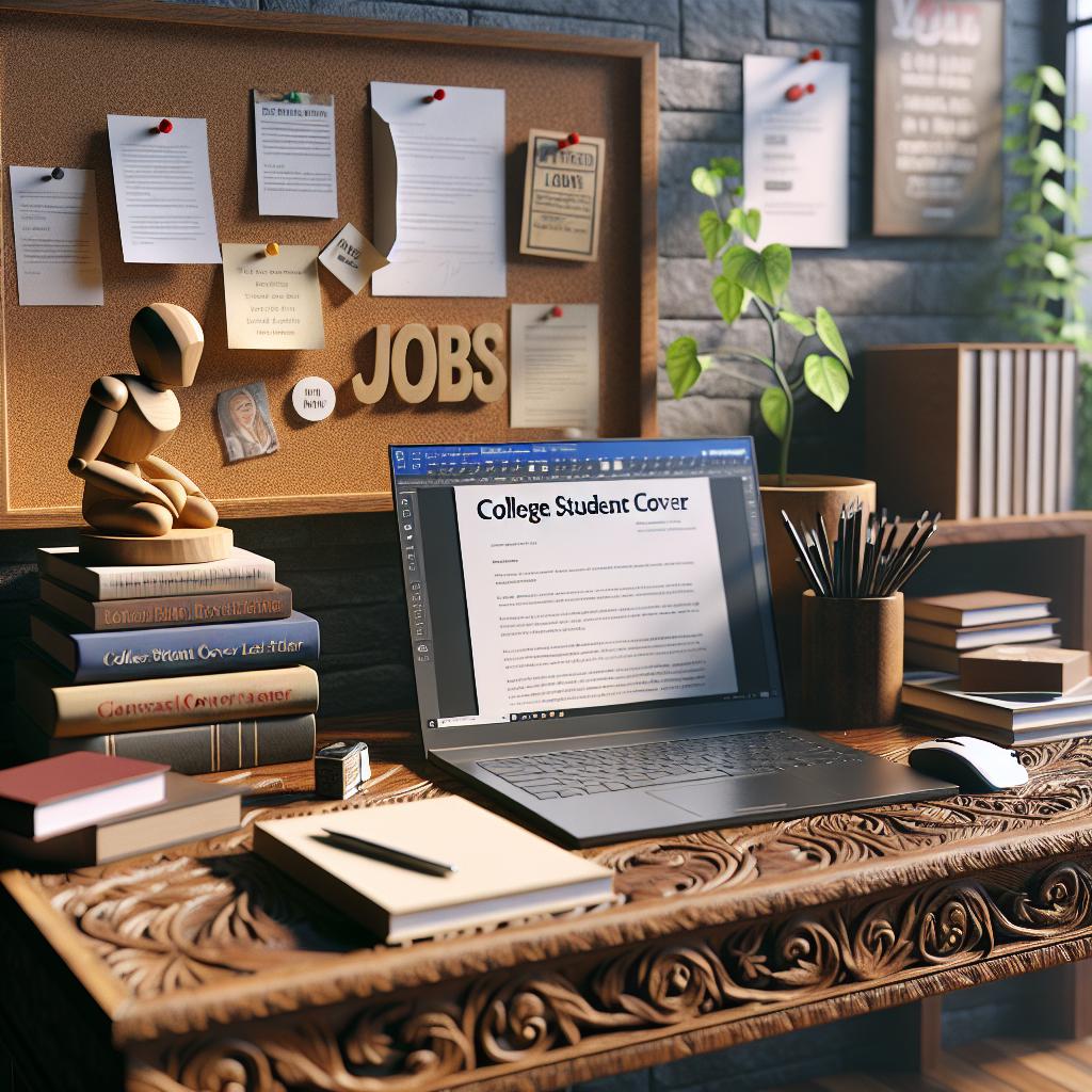 How To Write a College Student Cover Letter (+ Template)