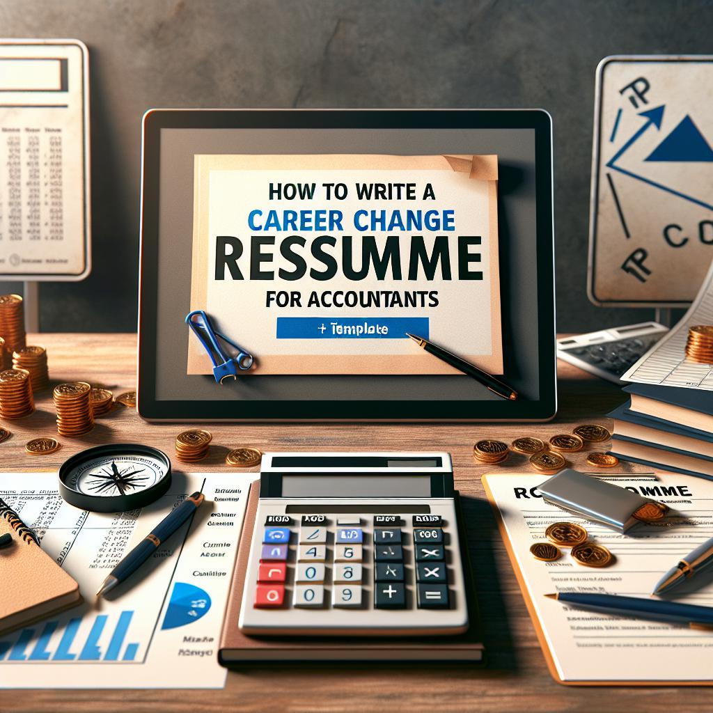 How To Write a Career Change Resume for Accountants (+ Template)