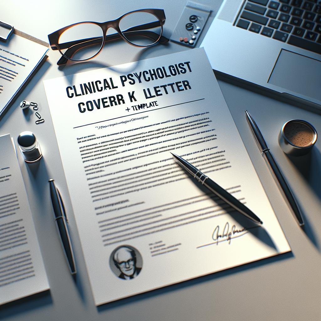How To Write a Clinical Psychologist Cover Letter (+ Template)
