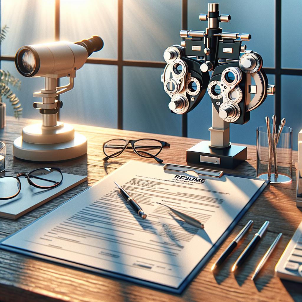 How To Write an Optometric Technician Resume (+ Template)