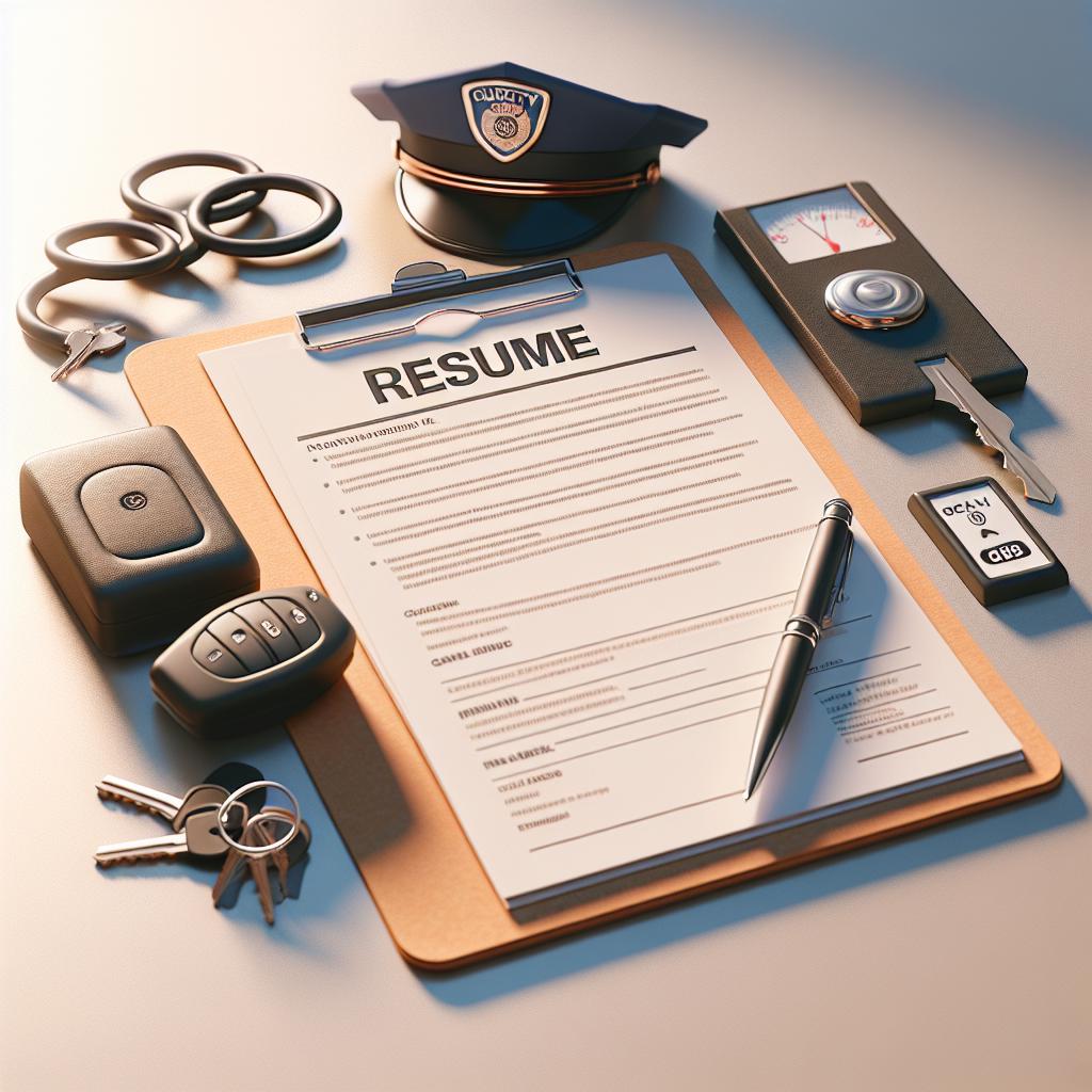 How To Write a Great Resume for a Courtesy Driver Position (+ Template)