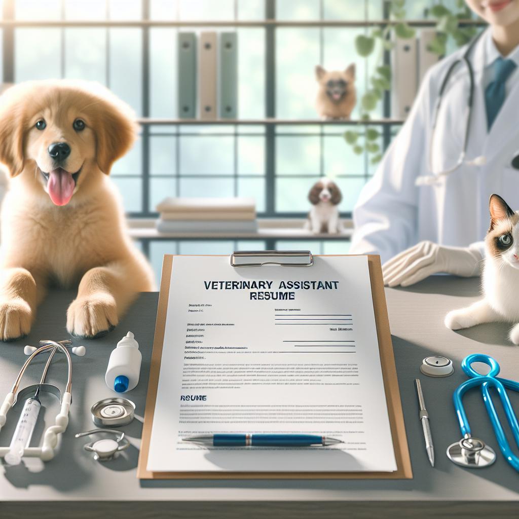 How To Write a Veterinary Assistant Resume (+ Template)