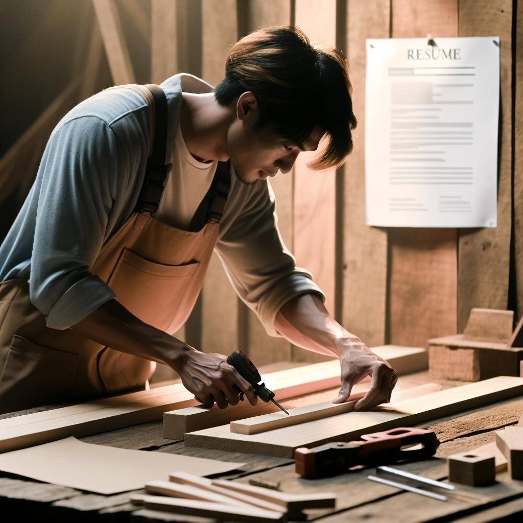 How To Write a Carpenter Apprentice Resume (+ Template)