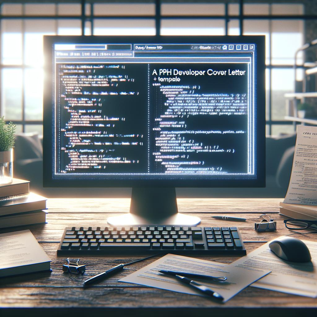 How To Write a PHP Developer Cover Letter (+ Template)