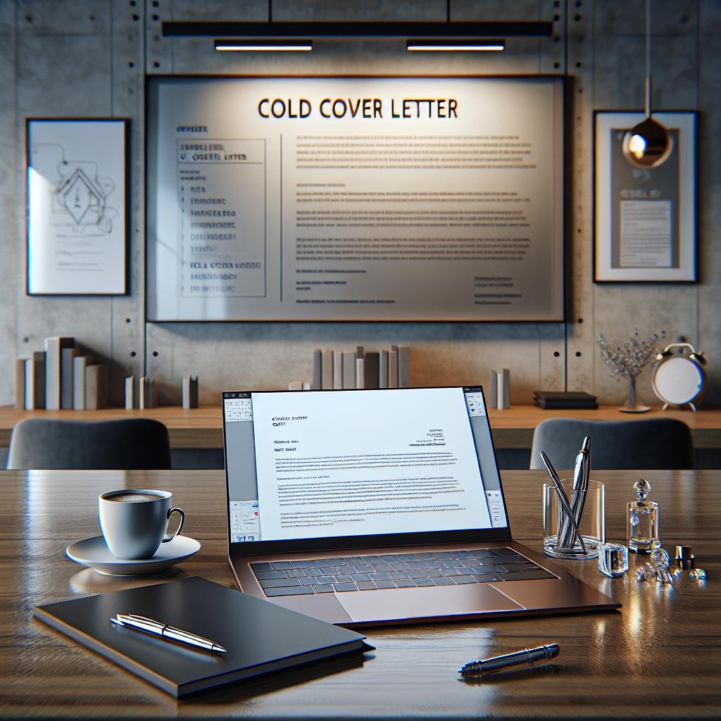 How to Write a Cold Cover Letter (+ Template)