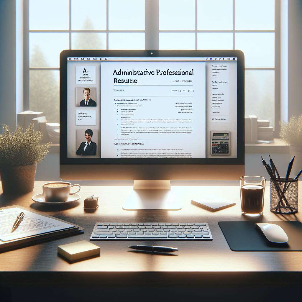 How to Write an Administrative Professional Resume (+ Template)