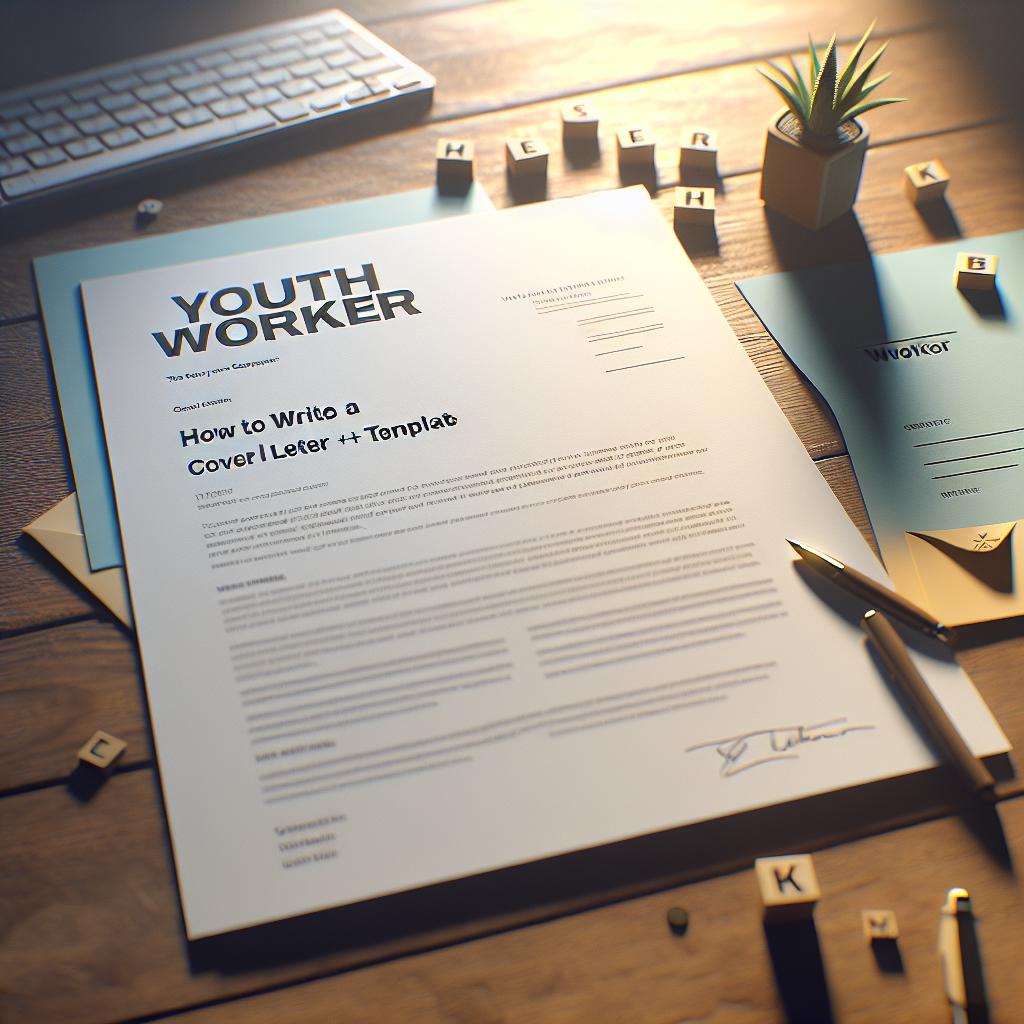 How To Write a Youth Worker Cover Letter (+ Template)