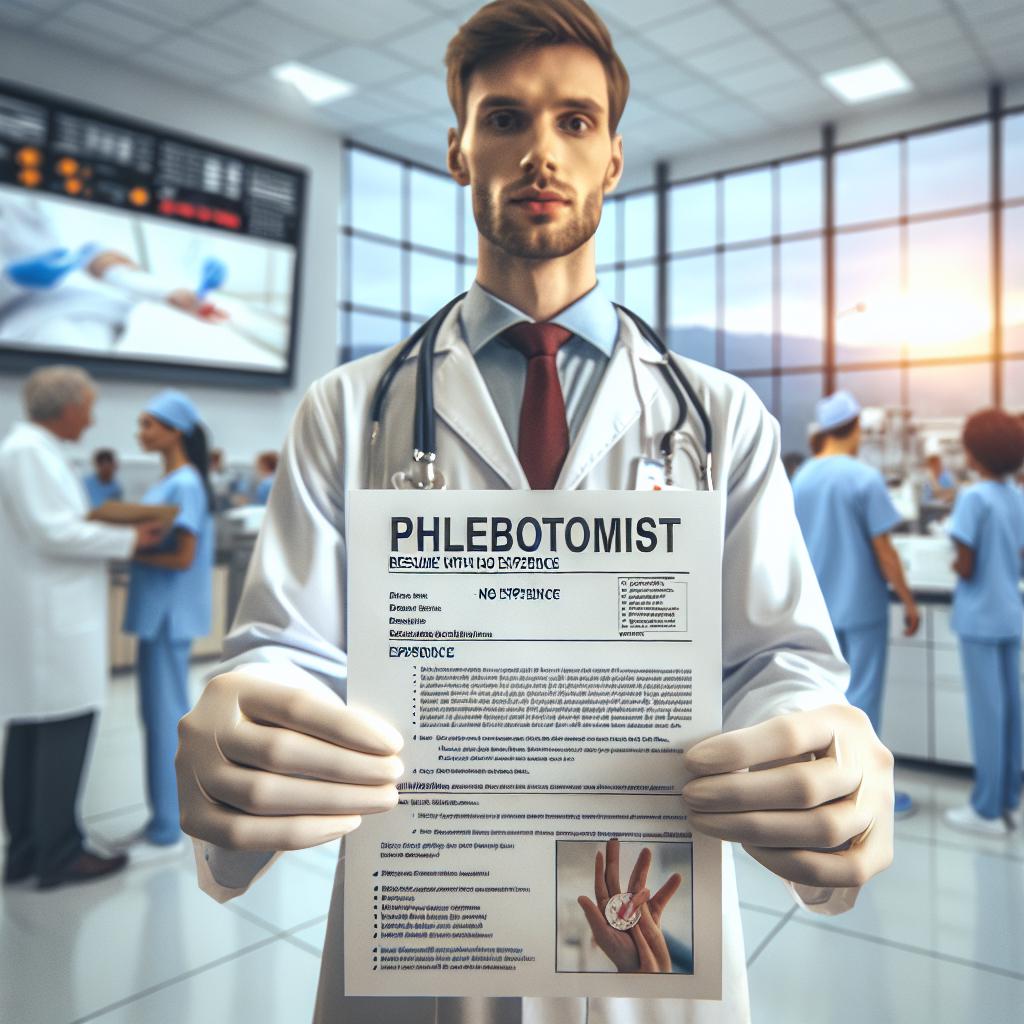 How To Write a Phlebotomist Resume With No Experience (+ Template)