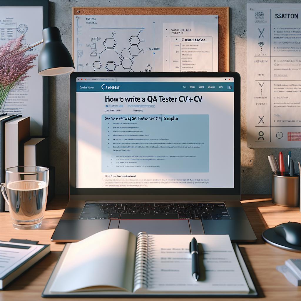 How To Write a QA Tester CV in 5 Steps (+ Template)