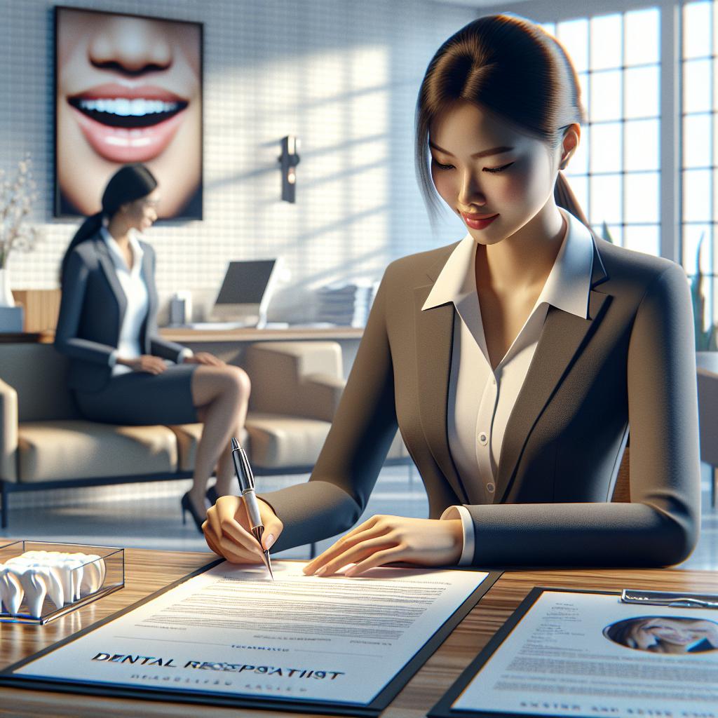 How To Write a Dental Receptionist Cover Letter (+ Template)