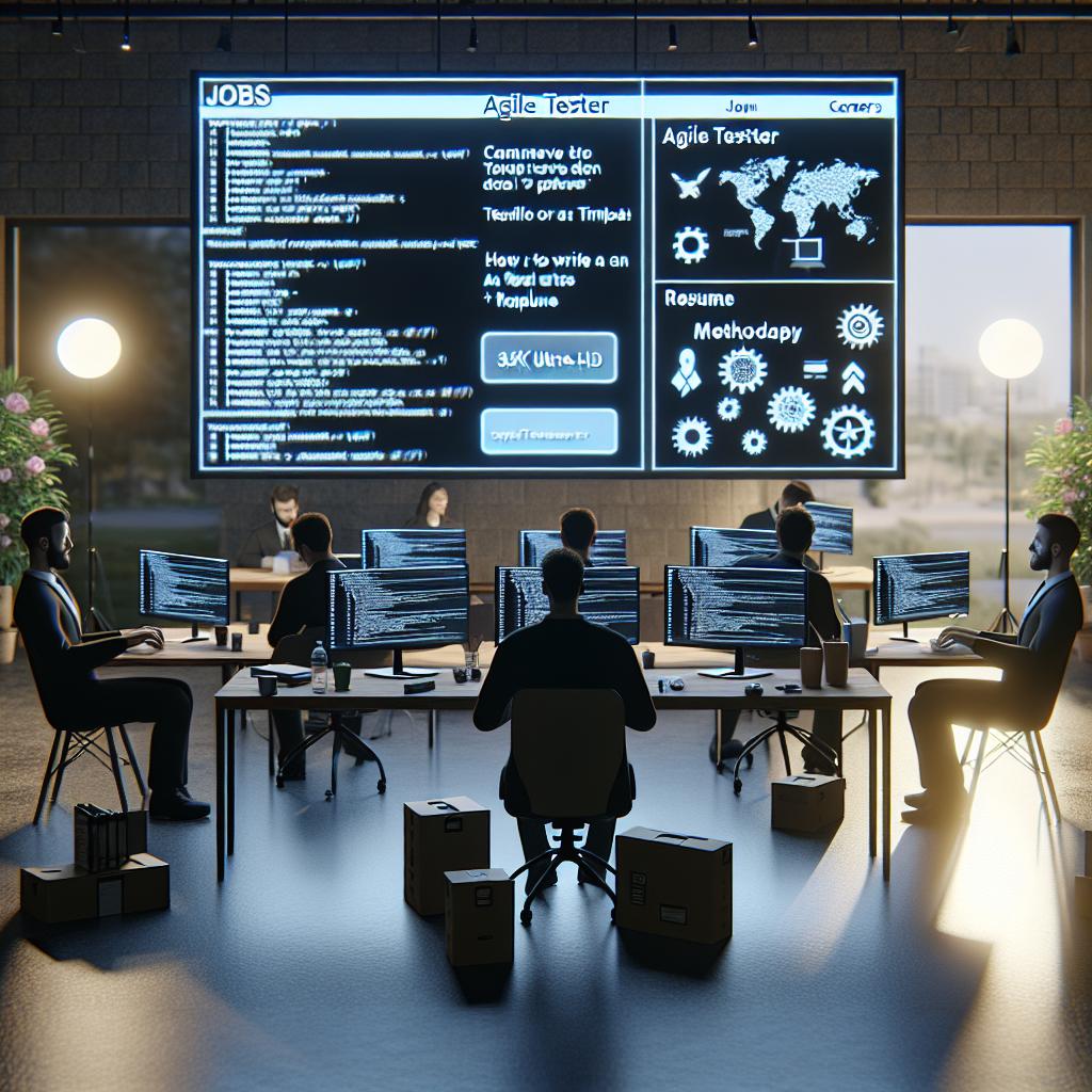 How To Write an Agile Tester Resume (+ Template)