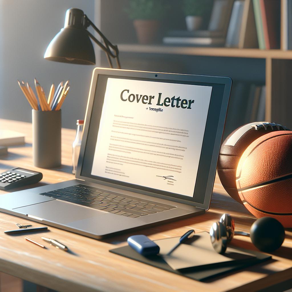How To Write a Cover Letter For a Sports Job (+ Template)