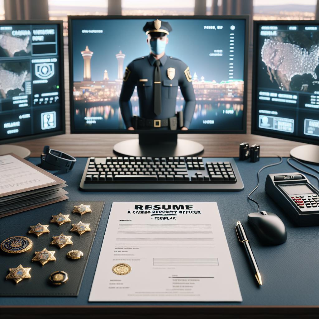 How To Write a Casino Security Officer Resume (+ Template)