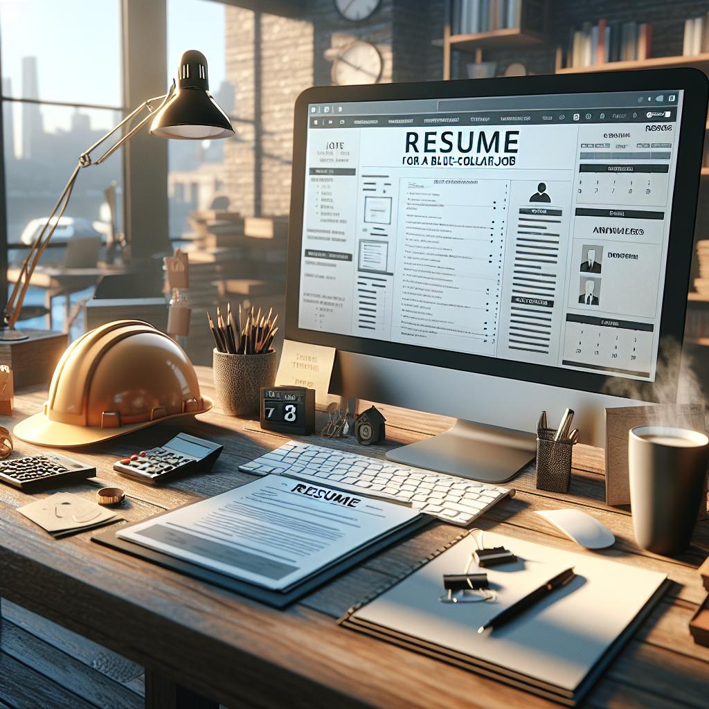 How To Write a Resume for a Blue-Collar Job (+ Template)