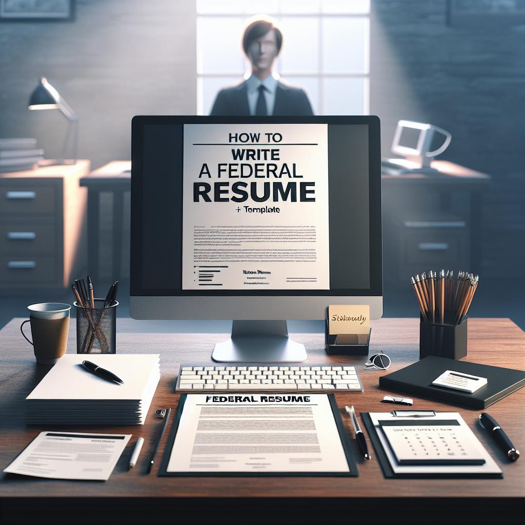 How To Write a Federal Resume (+ Template)