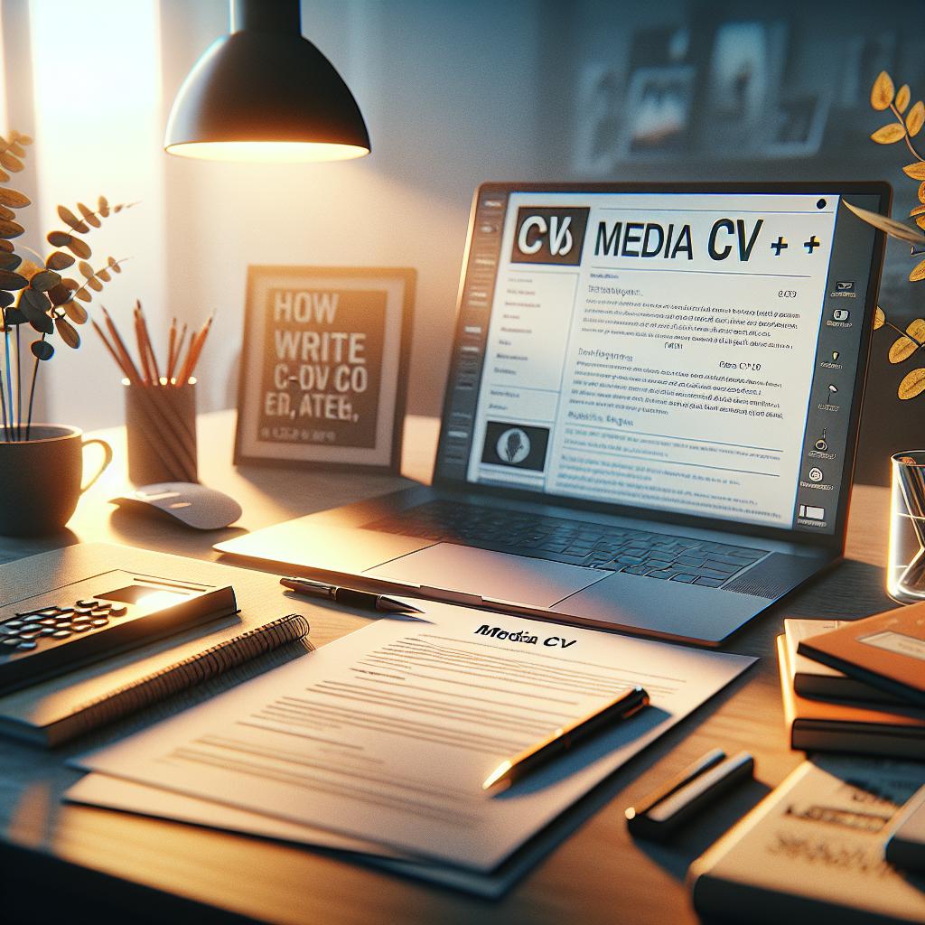 How To Write a Media CV (+ Template)