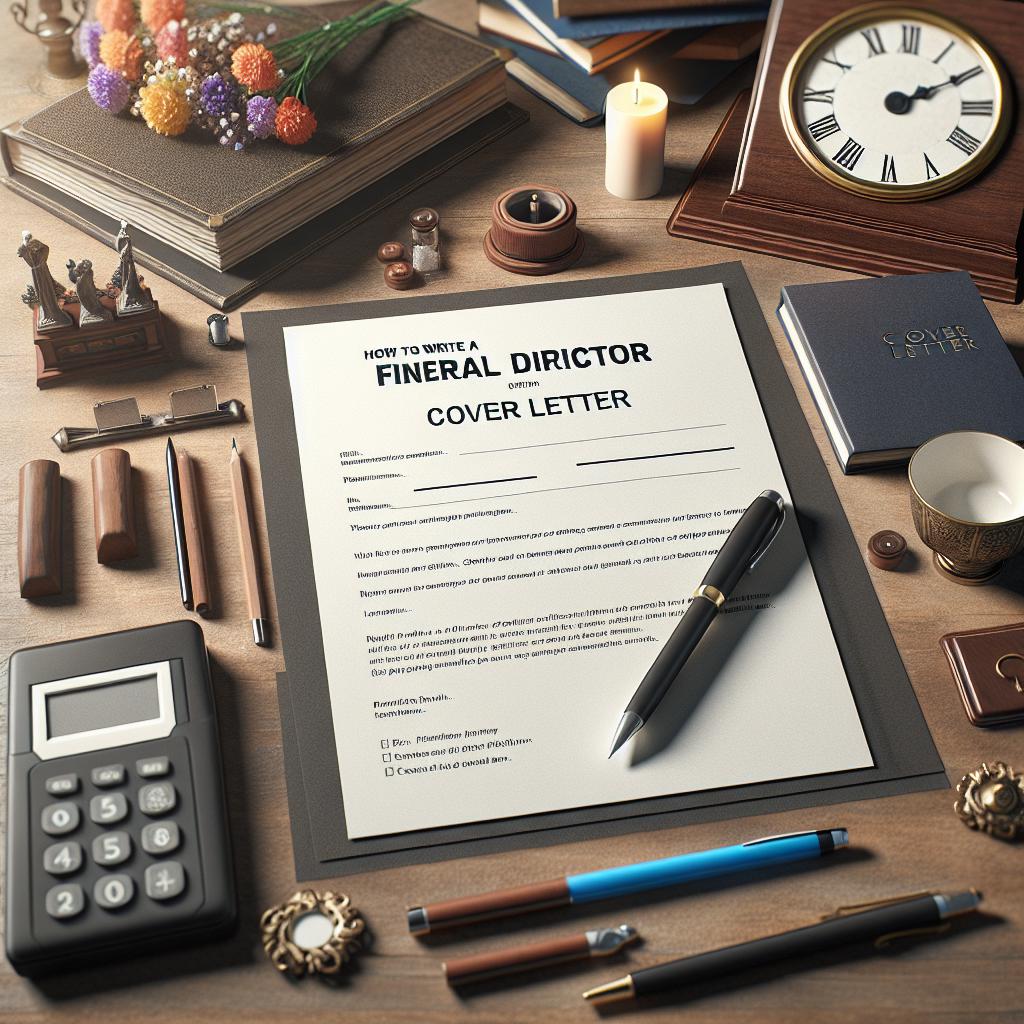 How To Write a Funeral Director Cover Letter (+ Template)